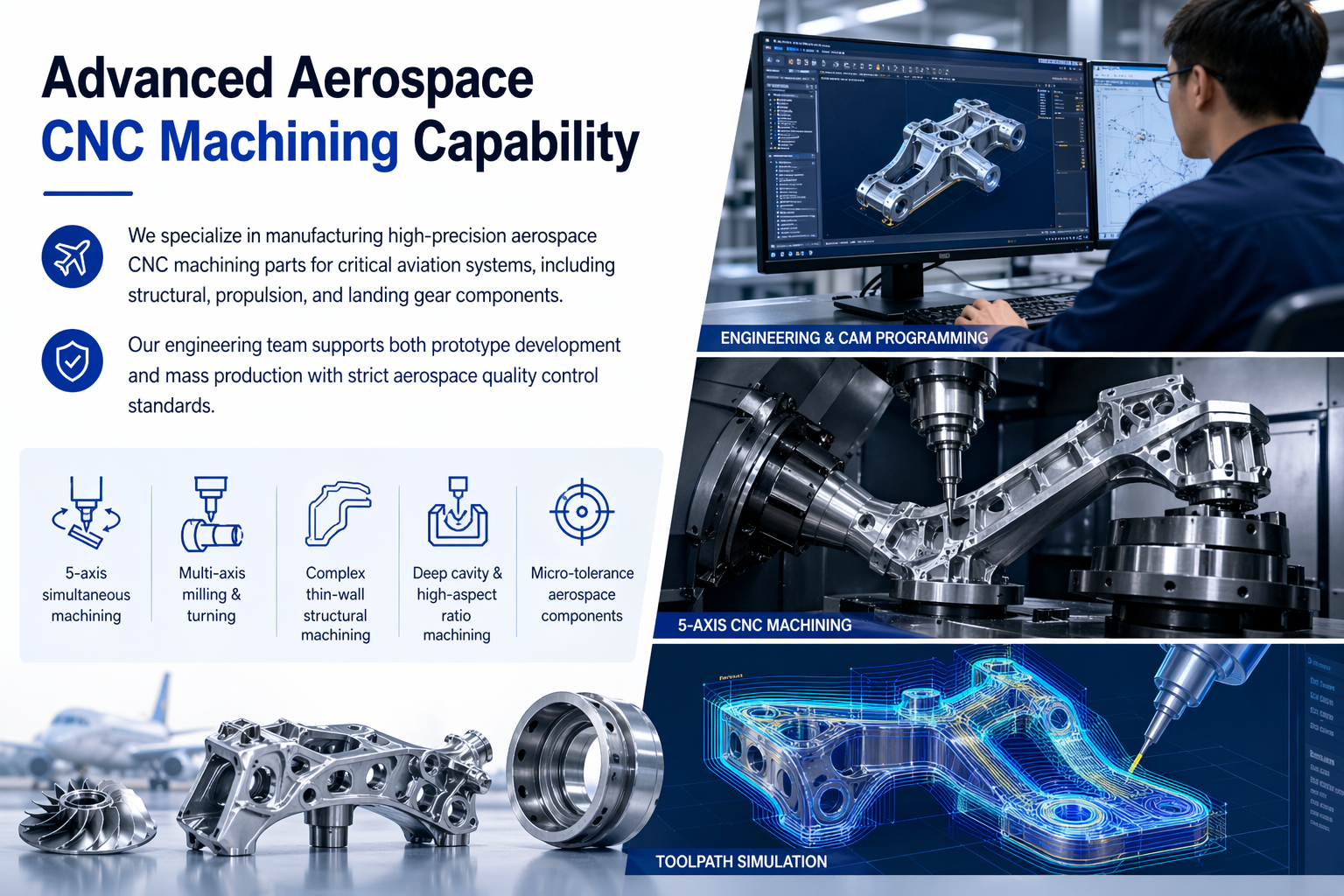 Advanced Aerospace CNC Machining Capability